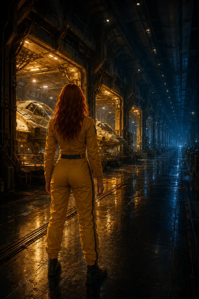 A docking bay where the nearest berths glow and the rest fall into darkness — being in the first ten results instead of on page four