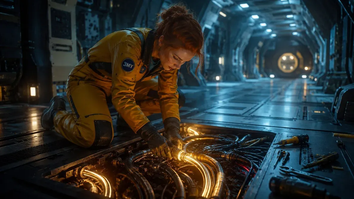 Reconnecting broken conduits under an open floor panel — technical SEO fixes: speed, mobile, indexing and broken links